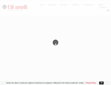 Tablet Screenshot of fratellianelli.com
